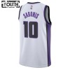NBA Børn Trøje Sacramento Kings Domantas Sabonis 2023-24 Nike Association Edition Hvid Swingman